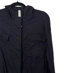 Athleta Black Hooded Outpost Jacket - Size S